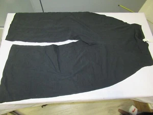 Lilith Women's Black Crop Pull On Pants Wide Leg size M France - Picture 1 of 6