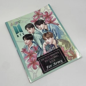 Color BTS The Most Beautiful BTS Coloring Book For ARMY - Imagen 1 de 7