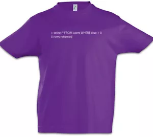 SQL Loser Frustrations Boys T-Shirt Computer Science Fun Geek Nerd Scientist IT - Picture 1 of 1