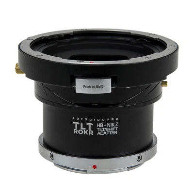 Fotodiox Lens Adapter Tilt Shift Hasselblad V Lens to Nikon Z Z7 Z8 Zfc Z50 Z9II - Image 1 of 4