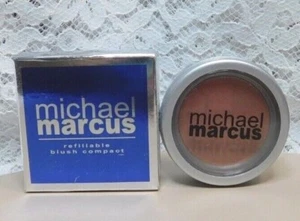 Michael Marcus Too Much Blush Refillable Blush Compact Brand New - Bild 1 von 3