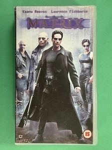 The Matrix, VHS Video, 1999, Keanu Reeves, Cert 15 Movie - Picture 1 of 3