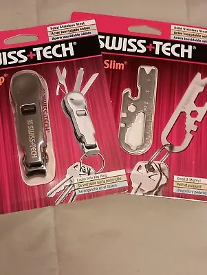 Swiss Tech Lot Of 12 Multi-Tool  "6" Ea.  Keychain Camping Tackle Convinent  - Image 1 of 4