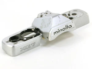 Minolta XG7 XG-7 Kamera Top Cover Plate Chrom - Ersatzteil - Bild 1 von 1