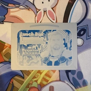 2024 upper deck marvel studios series 2 Thor cyan printing plate 1 of 1 - Picture 1 of 10