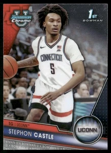 Stephon Castle 2023-24 Bowman University Chrome Rookie NBA ROY #88 - Picture 1 of 2