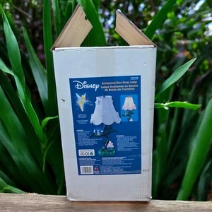 VTG Disney Enchanted Dew Drop Tinkerbell Sculptural Lamp Old Stock #`10314 - Picture 1 of 9