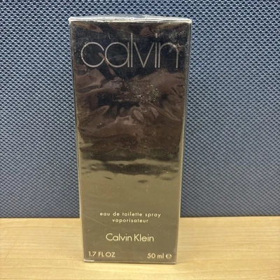 Calvin by Calvin Klein EDT SPRAY 1.7 oz / 50 Ml RARE DISCONTINUED IN THE BOX - Image 1 of 4