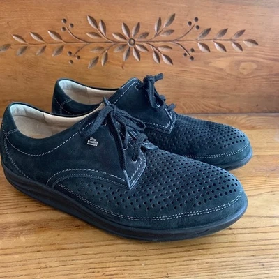 Finn Comfort Women’s Harajuku Shoes Black Nubuck Walking Sz 7.5 US /5.5 UK - Image 1 of 4