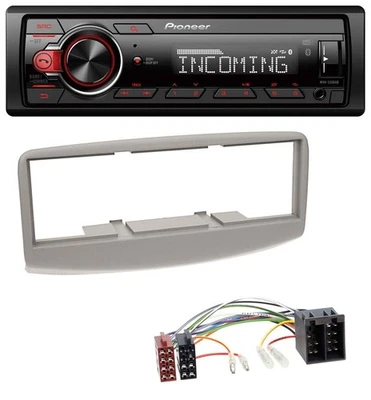 Pioneer Bluetooth USB DAB MP3 Autoradio für Fiat Multipla 186 1999-2010 grau - Bild 1 von 4