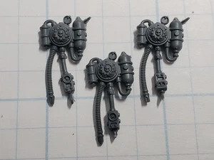 40k Adeptus Mechanicus Bits Battleclade Servitor Power Backpack x3 Set #44 - Picture 1 of 6