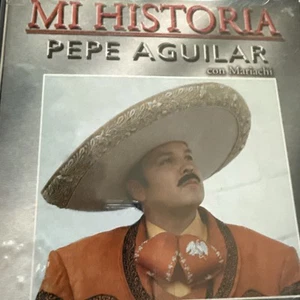 Mi Historia. Pepe Aguilar- Éxitos Remasterizados CD ( Papá De Angela Aguilar) - Picture 1 of 2