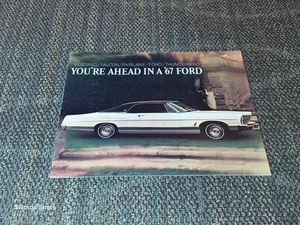 You're Ahead In A 67 Ford Lineup Sales Brochure - Picture 1 of 7