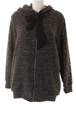 DIXIE Sweatjacke Damen Sweat Gr. DE 36 dunkelgrau Casual-Look - Bild 1 von 4