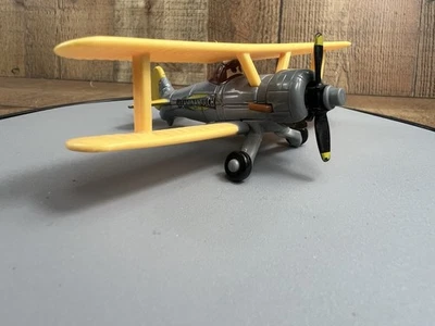 Disney Pixar Planes Fire Rescue Leadbottom Biplane Diecast Metal 1:43 - Image 1 of 4