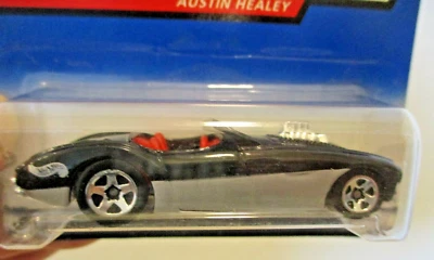 2000 Hot Wheels Austin Healy Black & Silver First Editions #32 of 36 Cars #092 - Image 1 of 4