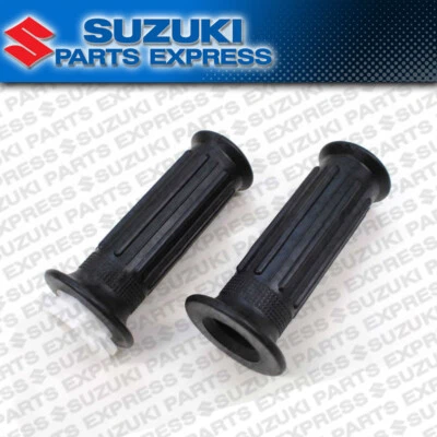 NEW 1978 - 2006 OEM SUZUKI JR50 OEM RH LH GRIP SET 57211-04410 & 57110-04411 - Image 1 of 4