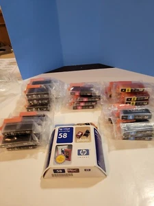 Cannon Ink Cartridge Lot Black, Magenta, Yellow, Cyan - Picture 1 of 7