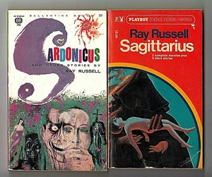 SARDONICUS and Other Stories & SAGITTARIUS 2 novellas & 6 ss (Ray Russell/PBOs) - Picture 1 of 7