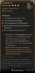 Arreat'S Bearing 3GA Diablo 4 ETERNAL REALM NON-SEASON SC D4 PS5 Xbox - Bild 1 von 1