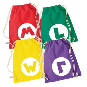 Turnbeutel Super Mario Charaktere Fasching Karneval Fastnacht - Bild 1 von 5