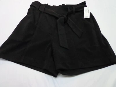 Pantalones cortos de vestir Maurices talla XS negros de tiro alto para mujer NUEVO Foto 1 de 4