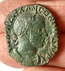 ROME * SESTERCE ALEXANDRE SEVERE +222/235 - R/Mars- 15,91gr bronze - Bild 1 von 4