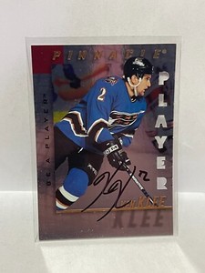 1997-98 Be A Player Autographs Die Cut #91 Ken Klee