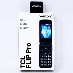 NEW Verizon TCL Flip Pro, 4GB, Gray- Prepaid Phone [Locked to Verizon Prepaid] - Afbeelding 1 van 7
