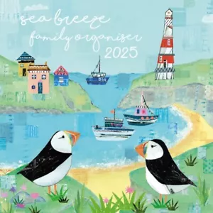 2025 Sea Breeze Family Organiser Calendar - Picture 1 of 3