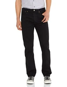 Levi's Men's 501 Original Fit Jean, Black, 29x32 - Picture 1 of 3