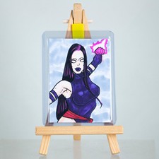 One of a Kind Sketch Card of Xmen Psylocke by Dante H Guerra! Extremely Rare! 🔥