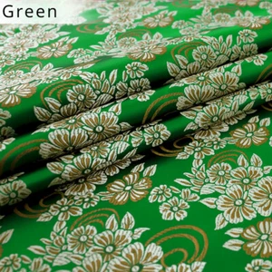 Ethnic Satin Faux Silk Fabric Floral Damask Brocade DIY Costume Tablecloth Sew - Picture 1 of 29