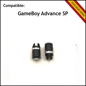 2 x BISAGRAS PARA NINTENDO GAME BOY ADVANCE SP REPUESTO GBA SP BISAGRA - Imagen 1 de 2