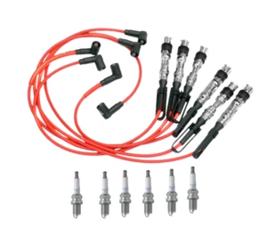 Spark Plug Wire Set w/ 6 Spark Plug NGK / KARLYN for VW GOLF JETTA - Picture 1 of 1
