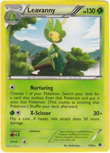 2x (BWEP-7) Leavanny Rare Pokemon B&W Emerging Powers Card #7 - Picture 1 of 1