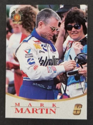 Mark Martin 1996 Score Board NASCAR Racing Card #6 (NM) - Image 1 of 2