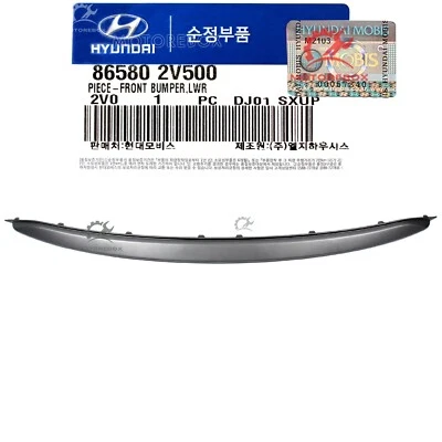 Genuine Bumper Lower LIP for 2013-2017 Hyundai VELOSTER TURBO ✅865802V500✅ - Image 1 of 4