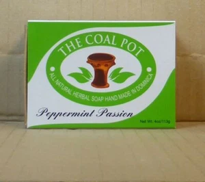 113gr. Peppermint Passion Soap/Seife, VEGAN, all natural, The Coal Pot - Bild 1 von 5
