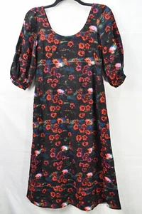 Rachel Comey Women's Floral Print Volume 3/4 Sleeve Dress, Multi, Size 0,$55,NwT - Picture 1 of 8