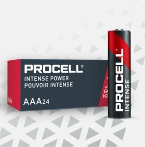 Duracell Procell Intense AAA Size Alkaline Battery Pack of 24 - Picture 1 of 1