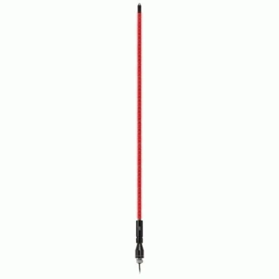 Metra MPS-RWHIP6 6 ft. LED Whip Antenna with Red Flag - Image 1 of 2