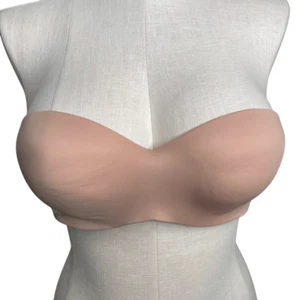 Reggiseno donna Victoria's Secret rosa da indossare ovunque senza spalline 36C marrone coppa scolpita - Foto 1 di 7