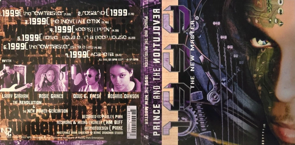 1999 [7-TRACK EP] Prince CD New Power Generation NPG FAST SHIPPING FROM USA - Image 1 of 1