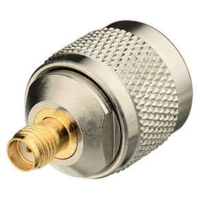 1pcs Coaxial Adapter N-Type Plug Male To SMA Female Jack RF Connector Straight - Picture 1 of 3