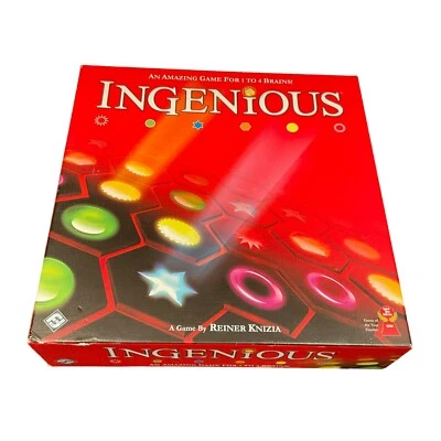 Ingenious Game by Reiner Knizia Fantasy Flight Family Board Game COMPLETE - Image 1 of 4