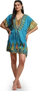 Kaftan New Years Dresses for Women plus Size Midi Beach Cover up Caftans for Wom - Picture 1 of 12