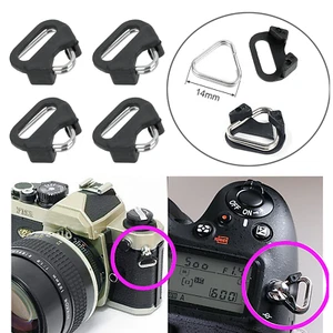 4pcs Triangle Ring Shoulder Strap Adapter Buckle For Nikon Fuji SLR Camera Strap - Picture 1 of 8