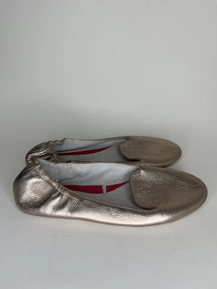 Gap Ballet Flats Shoes Women Size 40 US 9 Rose Gold Leather - Image 1 of 4