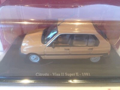 CITROEN VISA II 2 SUPER E 1981 SCALE 1/43 UNIVERSAL HOBBIES - Photo 1/3